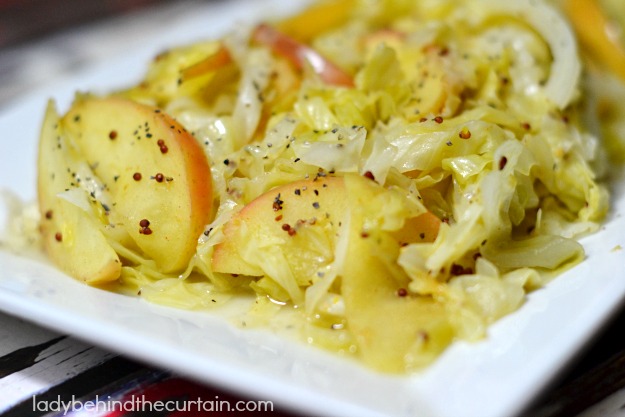 Light Sauteed Cabbage and Apples