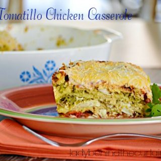 Light Tomatillo Chicken Casserole