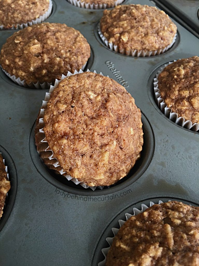 Low Fat Buttermilk Oatmeal Muffins