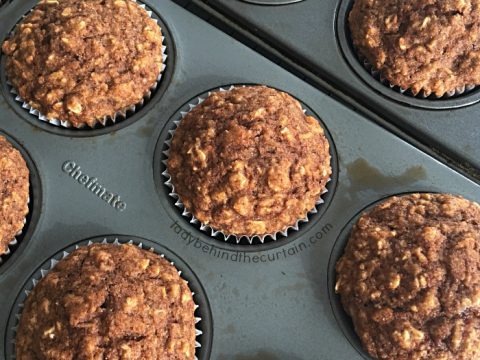 Low Fat Buttermilk Oatmeal Muffins