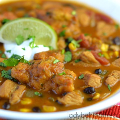 Mexican Chicken Soup With Cilantro Dumplings