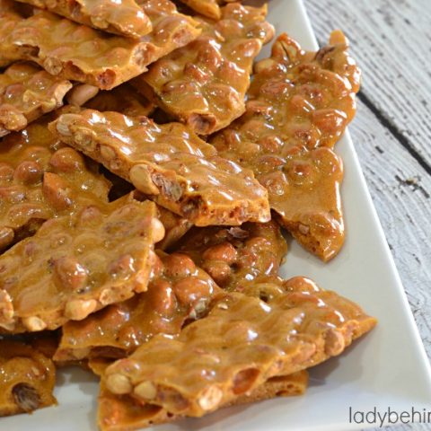 Microwave Peanut Brittle