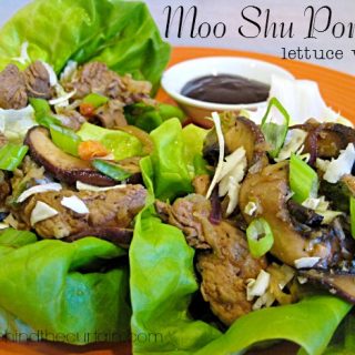 Moo Shu Pork Lettuce Wraps