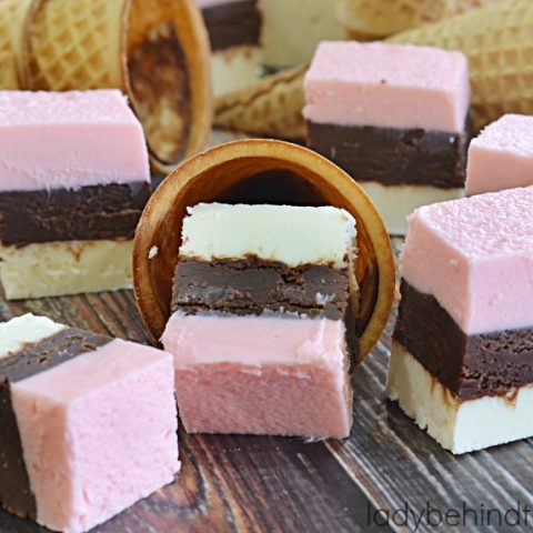 Neapolitan Fudge