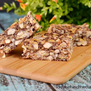 {No Bake} Almond Joy Bars