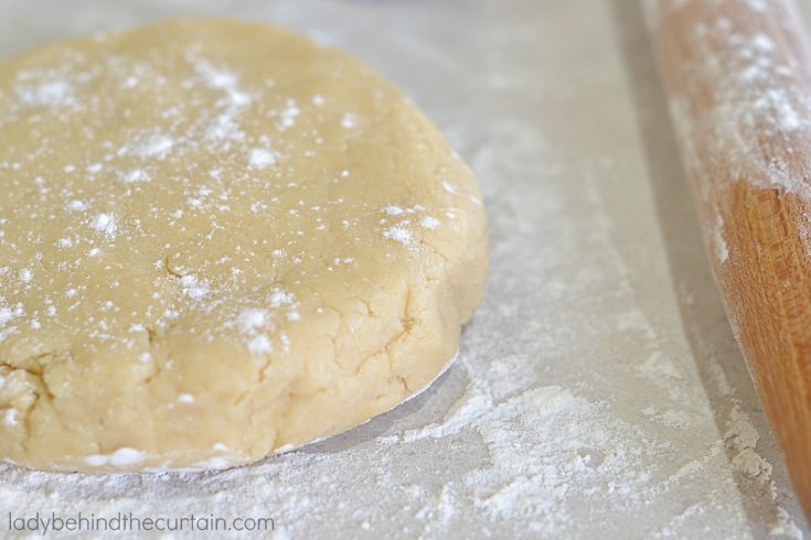 No Roll Pudding Mix Pie Dough