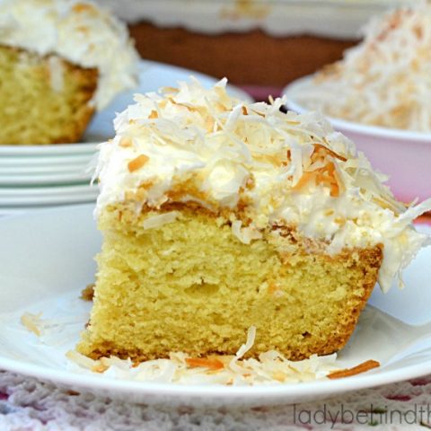 Old Fashioned Coconut Sheet Cake