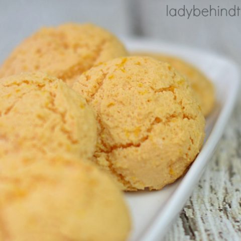 Orange Cake Cookies
