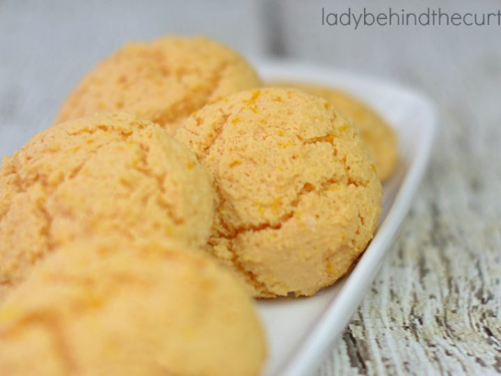 Orange Cake Cookies