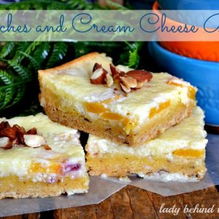 Peaches and Cream Cheese Bars