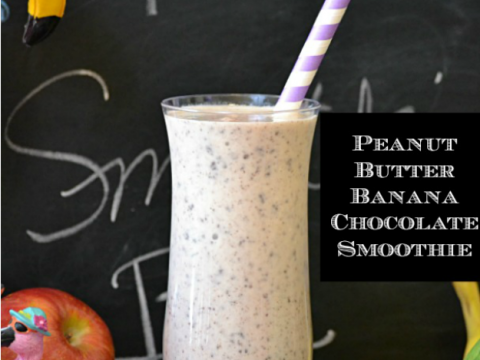 Image for Peanut Butter Banana Chocolate Smoothie