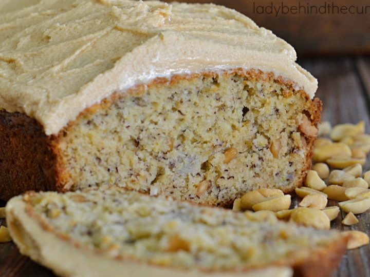 Peanut Butter Banana Quick Bread