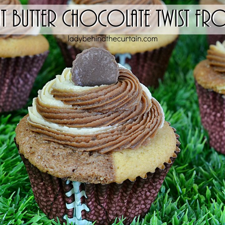 Peanut Butter Chocolate Twist Frosting