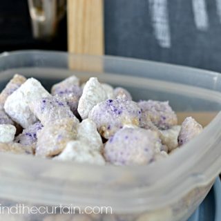 Peanut Butter and Jelly Puppy Chow