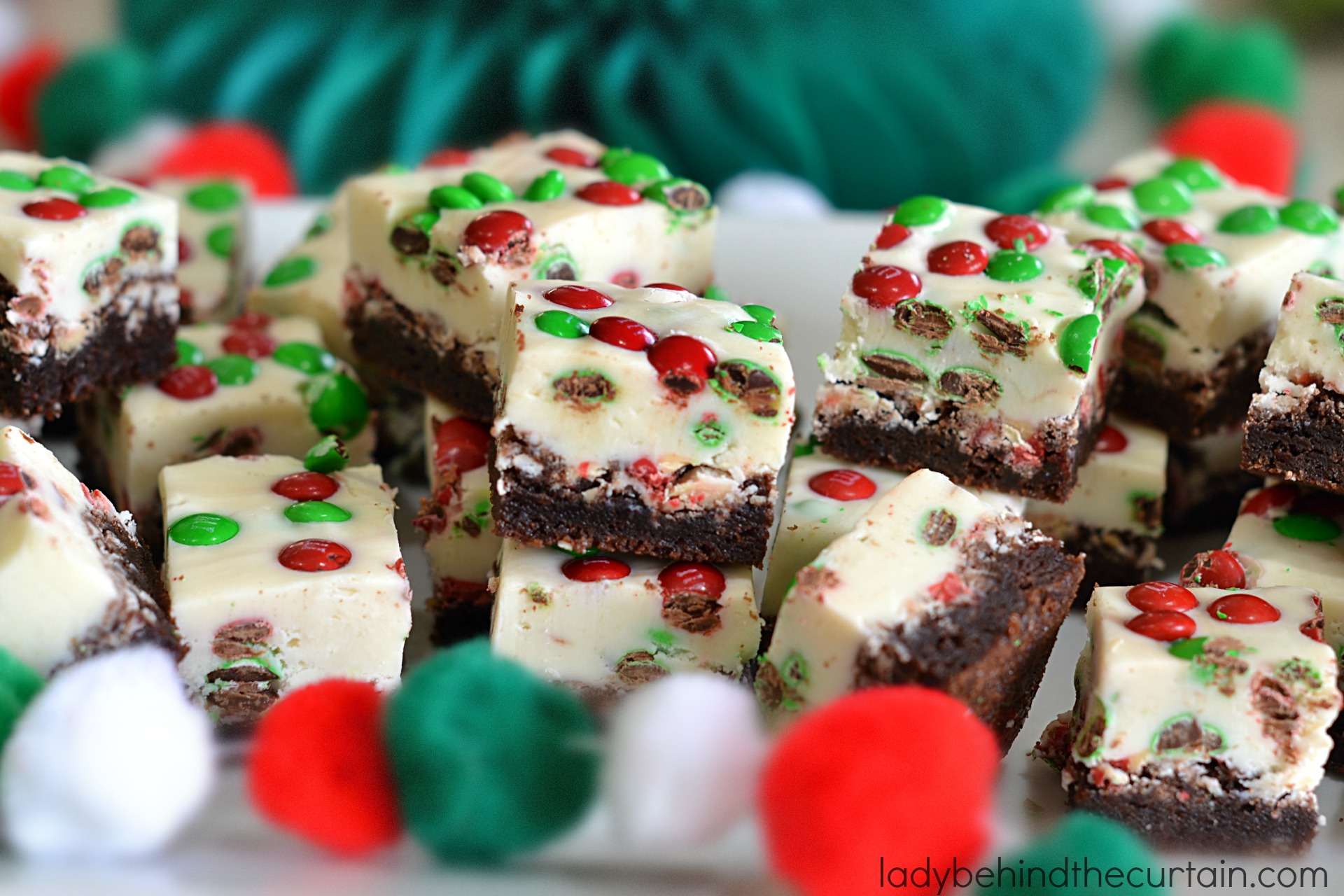 Peppermint Brownie Fudge