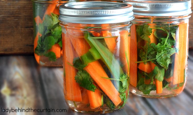 Pickled Refrigerator Spicy Carrots
