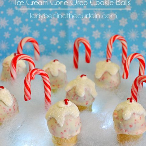 Piñata Candy Cane Forest Ice Cream Cone Oreo Cookie Balls