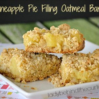 Pineapple Pie Filling Oatmeal Bars