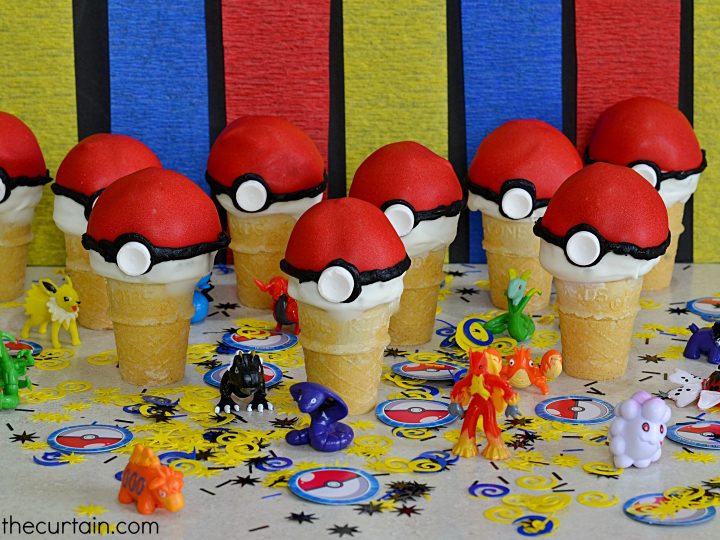Pokémon Go Cake Pop Party Favor
