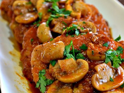 Pork Tenderloin with Mushroom Gravy