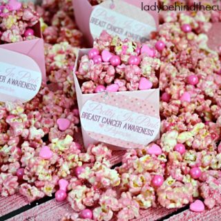 Pretty in Pink Breast Cancer Awareness Popcorn