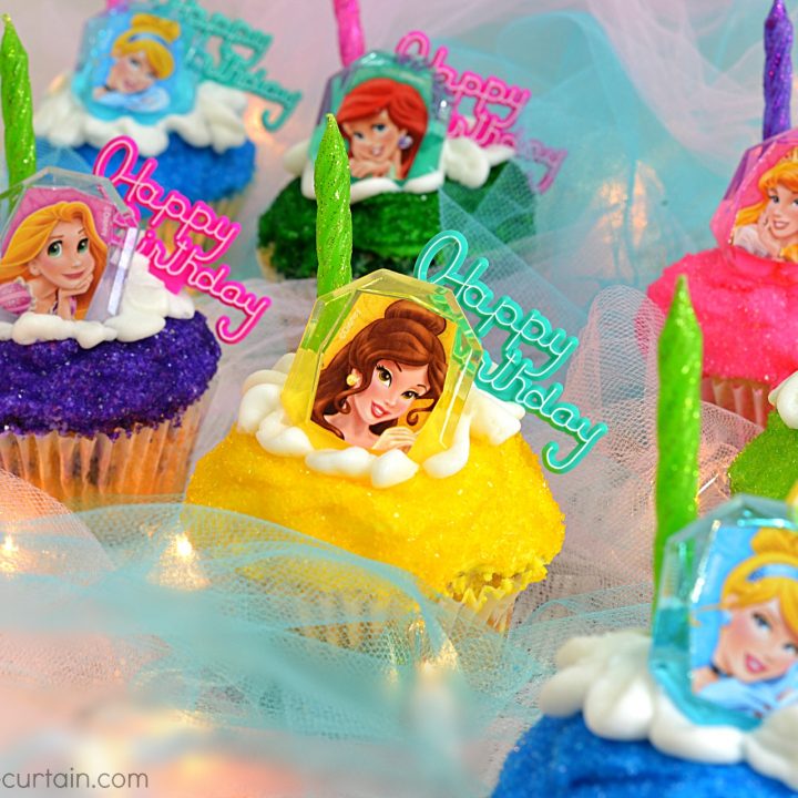 Princess Birthday Party Cupcakes