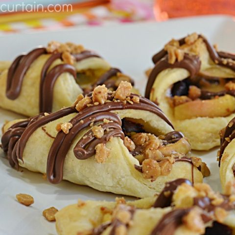 Puff Pastry Apple Hazelnut Wraps