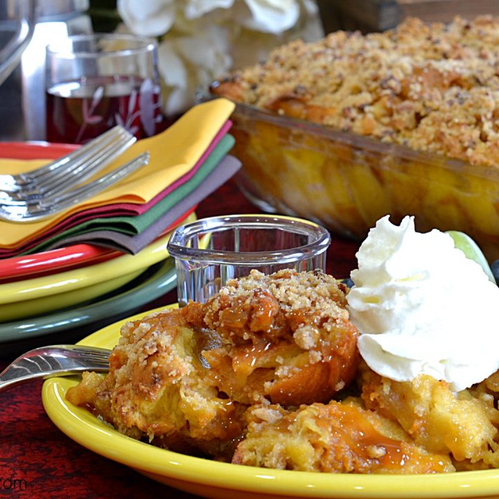 Pumpkin Pecan Bread Pudding Recipe