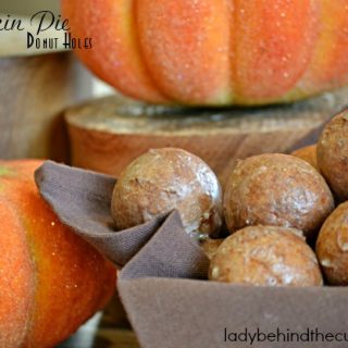 Pumpkin Pie Donut Holes