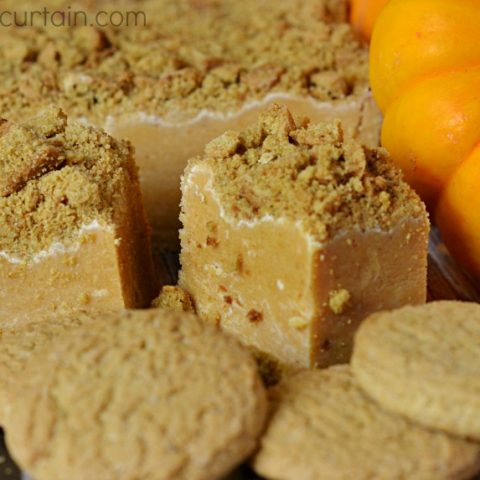 Pumpkin Spice Cookie Butter Fudge