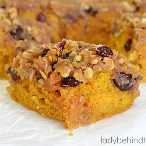 Pumpkin Upside Down Cake