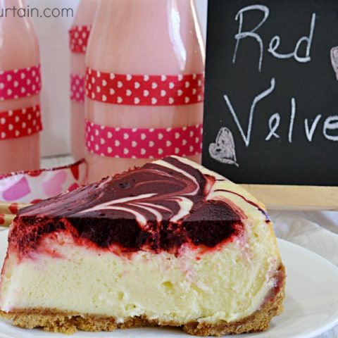 Red Velvet Swirl Cheesecake