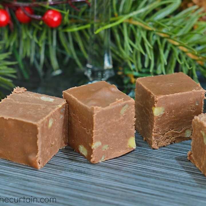 Red Wine Fudge