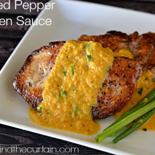 Roasted Pepper Chicken Sauce