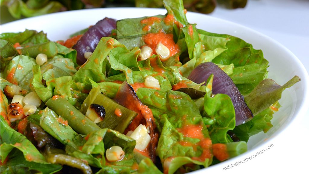 Roasted Red Pepper Vinaigrette