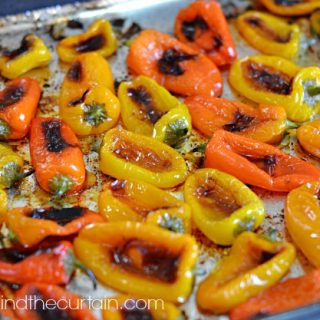 Roasted Sweet Mini Peppers