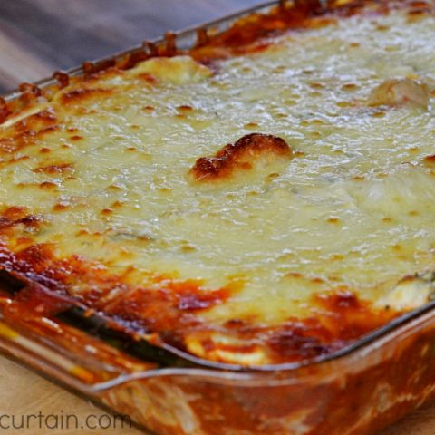 Saucy Zucchini Lasagna