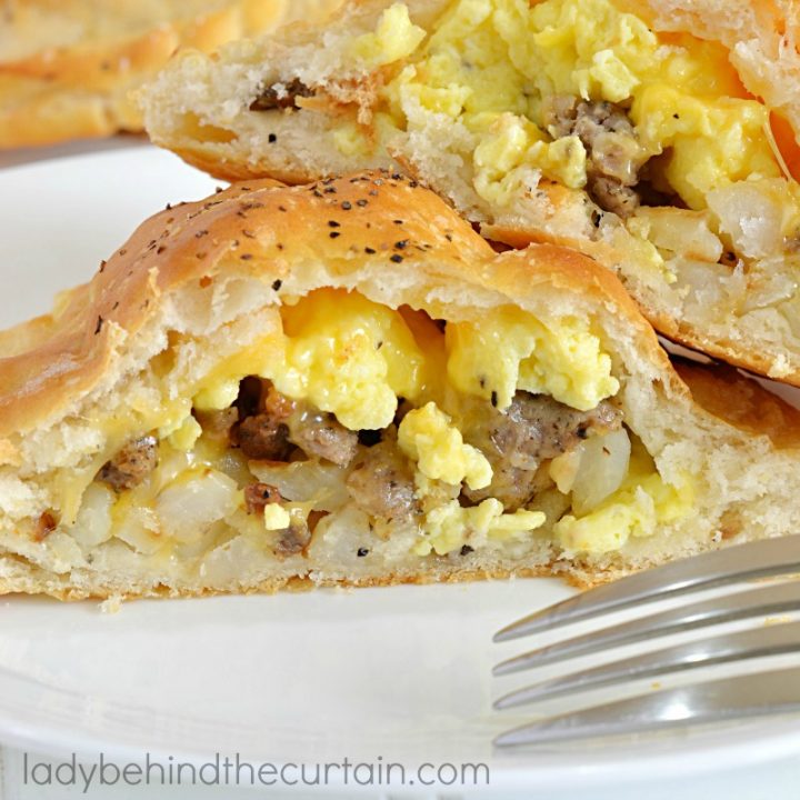 Sausage and Egg Breakfast Sandwich