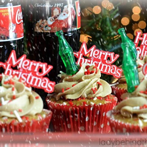 Semi Homemade Coca Cola Cupcakes