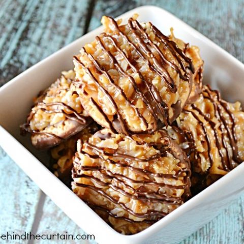 Semi Homemade Samoas Cookies