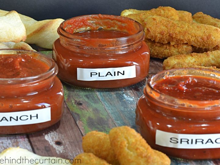 Semi Homemade Sriracha and Ranch Marinara Dipping Sauce
