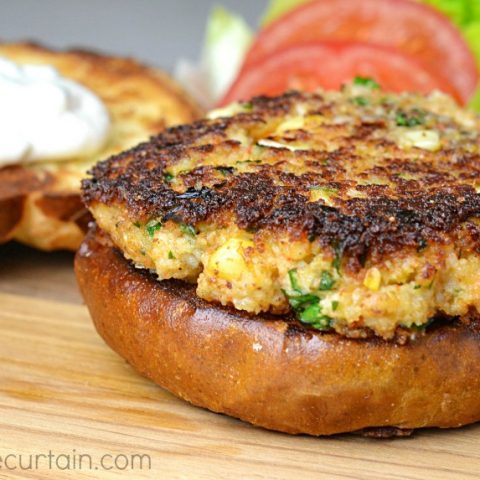 Shrimp Boil Burgers