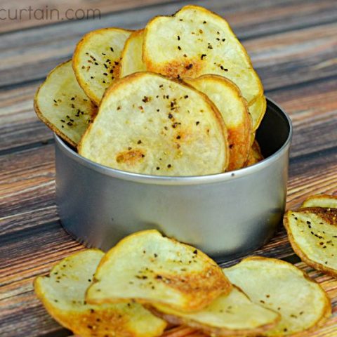 Simple Baked Potato Chips