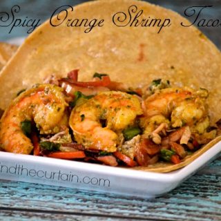 Spicy Orange Shrimp Tacos