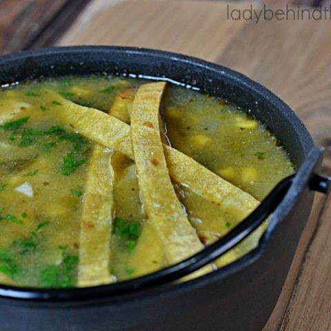 Spicy Pork Green Chile Soup