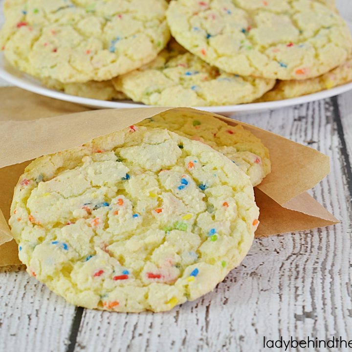 Sprinkles Cake Mix Cookie Recipe