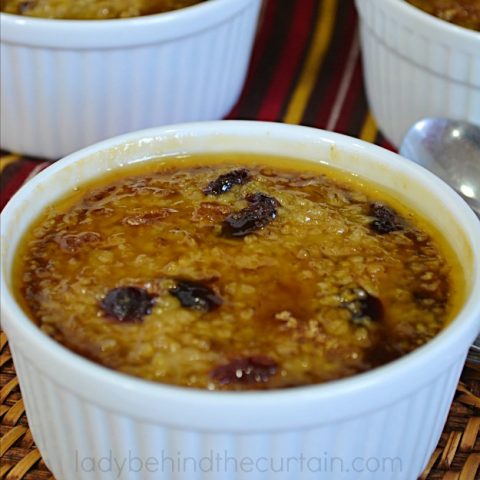 Steel Cut Oatmeal Brulee