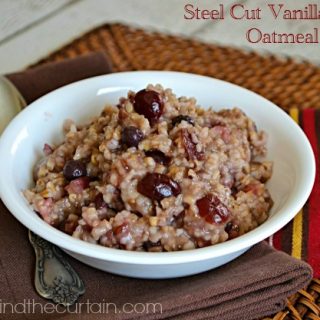 Steel Cut Vanilla Berry Oatmeal