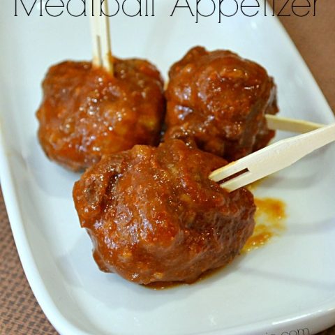 Sweet and Spicy Meat Ball Appetizer