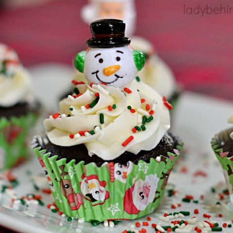 Triple Chocolate Cupcakes